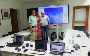 Dr. Klaus Beyer (Geschäftsführer GSTT), Angela Tandler (Prokuristin, tandler.com) und Reinhard Tandler (Geschäftsführender Gesellschafter, tandler.com)