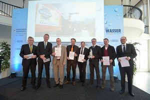 WASSER BERLIN INTERNATIONAL 2017 - Award der Deutschen Gesellschaft für grabenloses Bauen und Instandhalten von Leitungen (GSTT) - Der GSTT-Award Silber 2017 ging an das Projekt