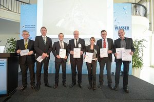 WASSER BERLIN INTERNATIONAL 2017 - Award der Deutschen Gesellschaft für grabenloses Bauen und Instandhalten von Leitungen (GSTT) - Herausragende Projekte im Ausland wurden mit dem GSTT-Award ausgezeichnet: Silber erhielt das Projekt